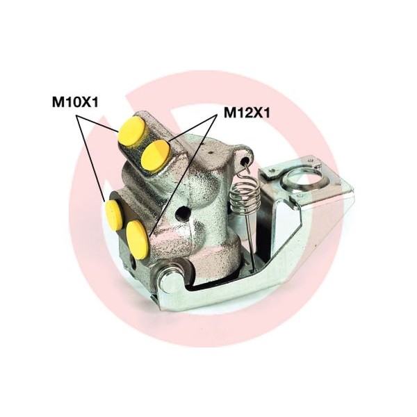 Слика на Регулатор на сопирачка сила BREMBO R 61 003 за Citroen Jumpy U6U 1.9 D 70 - 69 коњи дизел
