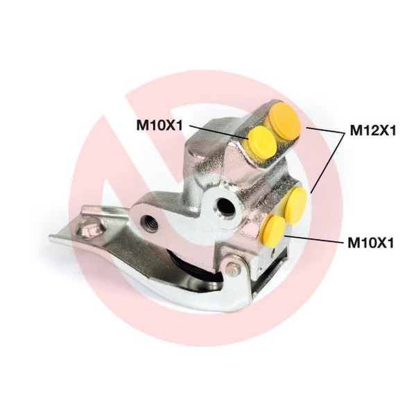 Слика на Регулатор на сопирачка сила BREMBO R 61 009 за Citroen Xsara Break N2 1.4 HDi - 68 коњи дизел