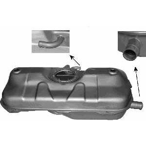 Слика на резервоар за горивото VAN WEZEL 1601081 за Fiat Seicento 187 0.9 (187AXA, 187AXA1A) - 39 коњи бензин