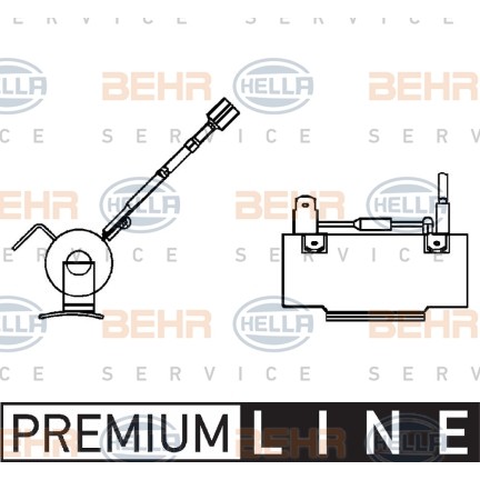 Слика на Резистор вентилатор HELLA BEHR  SERVICE  PREMIUM LINE 9ML 351 332-021 за камион Mercedes Econic 1828 L, 1828 LL - 279 коњи дизел