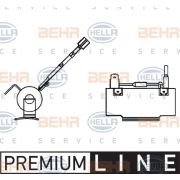 Слика 1 на Резистор вентилатор HELLA BEHR  SERVICE  PREMIUM LINE 9ML 351 332-021