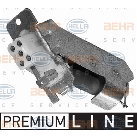 Слика на Резистор вентилатор HELLA BEHR  SERVICE  PREMIUM LINE 9XX 009 122-021 за Opel Astra F Estate 2.0 i 16V - 150 коњи бензин