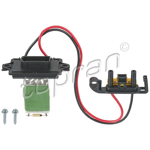Слика на Резистор вентилатор TOPRAN 701 060 за Renault Megane 2 Saloon 1.6 - 105 коњи бензин