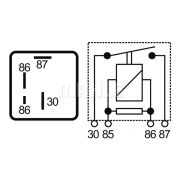 Слика 2 на релеј, пумпа за гориво MAHLE MR 120