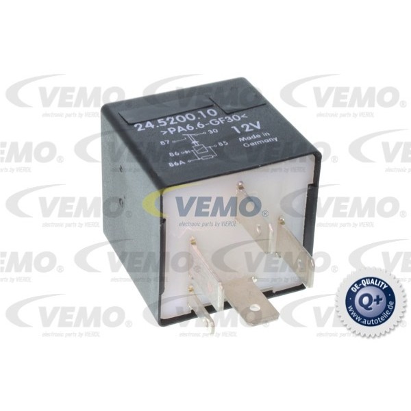 Слика на релеј, пумпа за гориво VEMO Q+ MADE IN GERMANY V15-71-0017 за VW Polo 3 Variant (6kv5) 1.6 - 101 коњи бензин