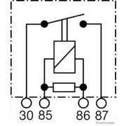 Слика 3 на релеј, работна струја HERTH+BUSS ELPARTS 75613187