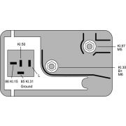 Слика 3 $на Релеј за дизел греачи HELLA 4RV 008 188-091