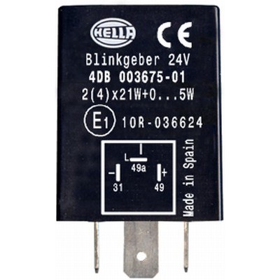 Слика на Релеј за трепкачи HELLA 4DB 003 675-011