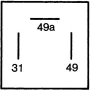 Слика 3 на Релеј за трепкачи HELLA 4DB 003 750-711