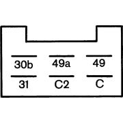 Слика 3 на Релеј за трепкачи HELLA 4DM 003 944-091