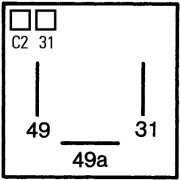 Слика 3 на Релеј за трепкачи HELLA 4DM 005 698-021