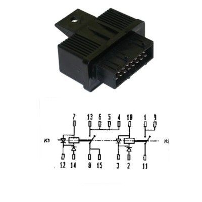 Слика на релеј MEAT & DORIA 73240107 за Citroen Berlingo MF 1.8 D (MFA9A) - 58 коњи дизел