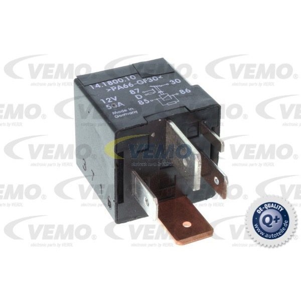 Слика на релеј VEMO Q+ MADE IN GERMANY V15-71-0055 за VW Caddy 3 Box 2.0 EcoFuel - 109 коњи компресиран природен газ (метан)