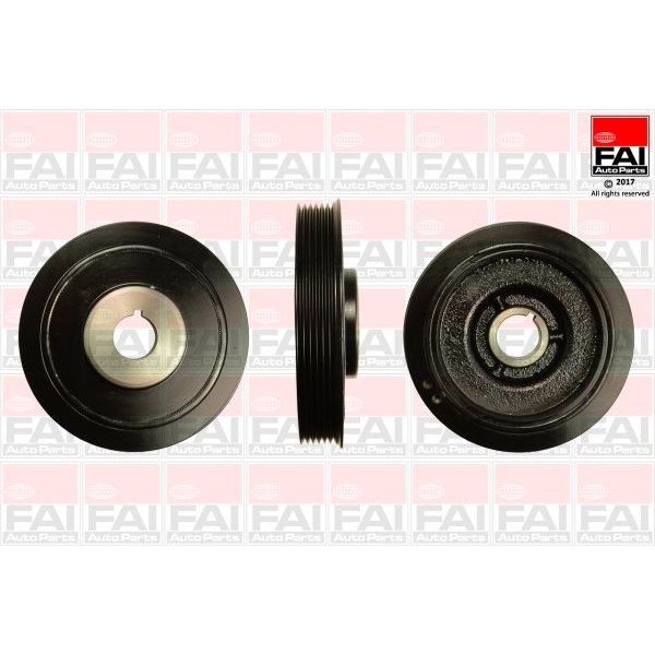 Слика на ременица, радалица FAI AutoParts FVD1007 за Citroen Jumpy U6U 1.9 D 70 - 69 коњи дизел