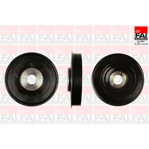 Слика на ременица, радалица FAI AutoParts FVD1011 за Citroen Jumpy U6U 1.9 D 70 - 69 коњи дизел