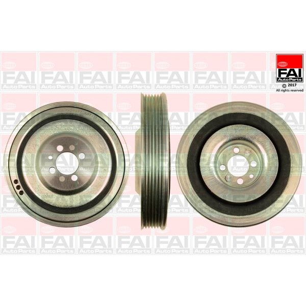 Слика на ременица, радалица FAI AutoParts FVD1017 за Alfa Romeo 156 (932) Sedan 1.9 JTD (932A2B__) - 110 коњи дизел