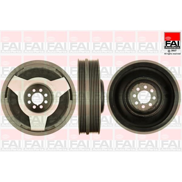 Слика на ременица, радалица FAI AutoParts FVD1037 за Audi A4 Sedan (8D2, B5) 2.5 TDI quattro - 150 коњи дизел