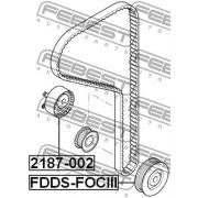 Слика 2 на ременица, радалица FEBEST FDDS-FOCIII
