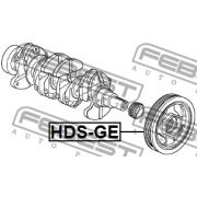 Слика 2 на ременица, радалица FEBEST HDS-GE