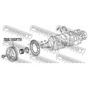 Слика 2 на ременица, радалица FEBEST TDS-1ADFTV