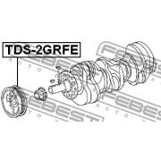 Слика 2 на ременица, радалица FEBEST TDS-2GRFE