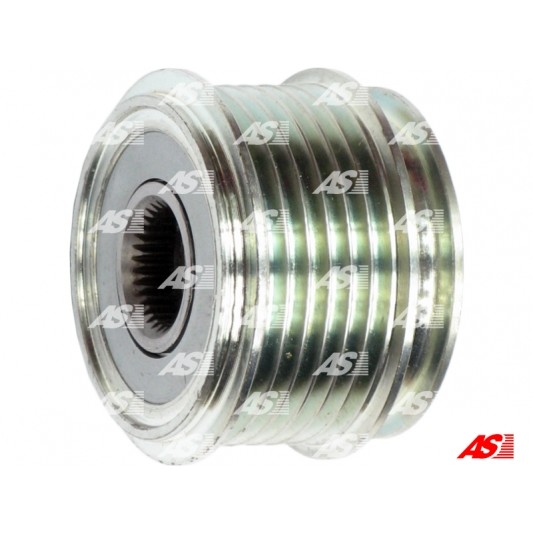 Слика на ременица на алтернатор AS-PL Brand new  Alternator freewheel pulley AFP0004 за Alfa Romeo 164 Sedan 2.5 V6 - 163 коњи бензин