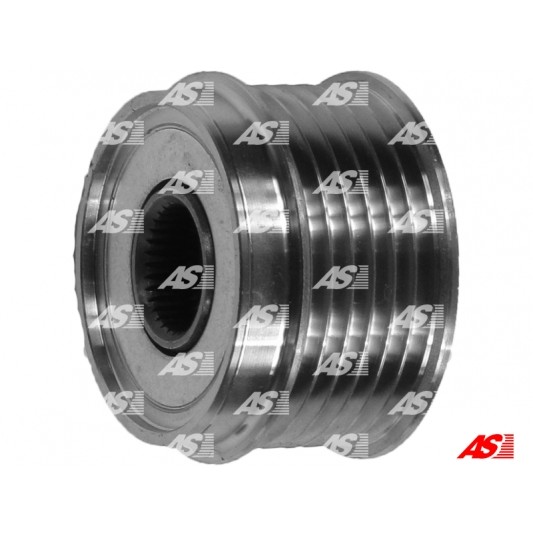 Слика на ременица на алтернатор AS-PL Brand new  Alternator freewheel pulley AFP5002 за Mazda 3 Hatchback (BL) 2.0 MZR DISI - 151 коњи бензин