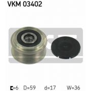 Слика 1 на ременица на алтернатор SKF VKM 03402