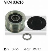 Слика 1 на ременица на алтернатор SKF VKM 03616