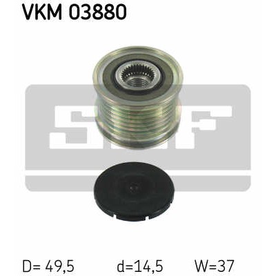 Слика на ременица на алтернатор SKF VKM 03880 за Mini Paceman (R61) Cooper S - 184 коњи бензин