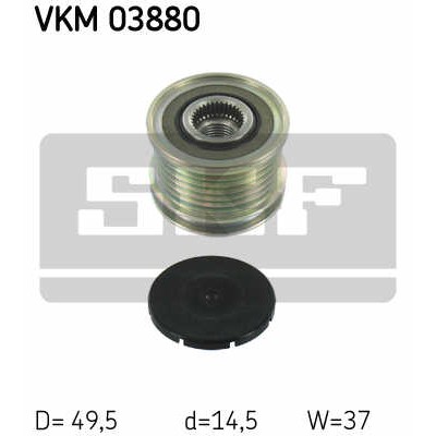 Слика на ременица на алтернатор SKF VKM 03880 за Mini (R56) Hatchback Cooper - 115 коњи бензин