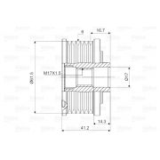 Слика 2 $на Ременица на алтернатор VALEO New Part 588009