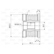 Слика 2 $на Ременица на алтернатор VALEO New Part 588100