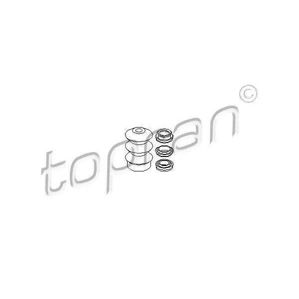 Слика на Ремонтен комплет, горна пумпа на кумплуг TOPRAN 103 763