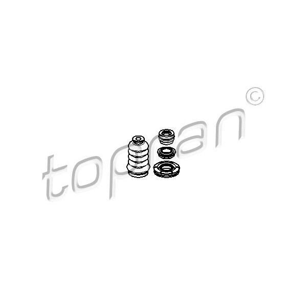 Слика на ремонтен комплет, горна пумпа на кумплуг TOPRAN 108 991 за VW Transporter T4 Box 1.9 D - 60 коњи дизел