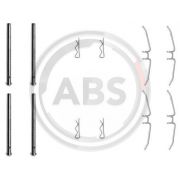Слика 1 на ремонтен комплет, дискови плочки A.B.S. 0901Q