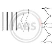 Слика 1 $на Ремонтен комплет, дискови плочки A.B.S. 1126Q