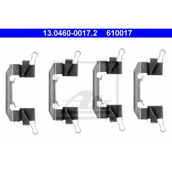 Слика на Ремонтен комплет, дискови плочки ATE 13.0460-0017.2