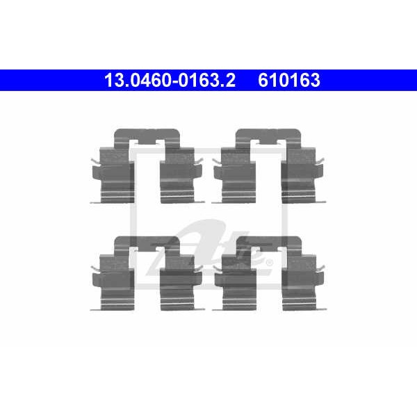 Слика на Ремонтен комплет, дискови плочки ATE 13.0460-0163.2