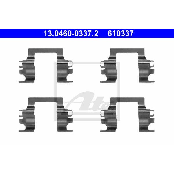 Слика на Ремонтен комплет, дискови плочки ATE 13.0460-0337.2