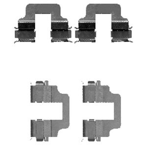 Слика на ремонтен комплет, дискови плочки DELPHI LX0473 за Ford Mondeo 4 Turnier 1.8 TDCi - 125 коњи дизел