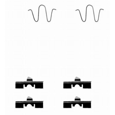 Слика на Ремонтен комплет, дискови плочки HELLA PAGID 8DZ 355 202-471