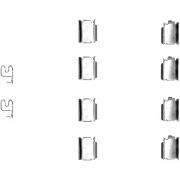 Слика 1 $на Ремонтен комплет, дискови плочки HELLA 8DZ 355 202-791