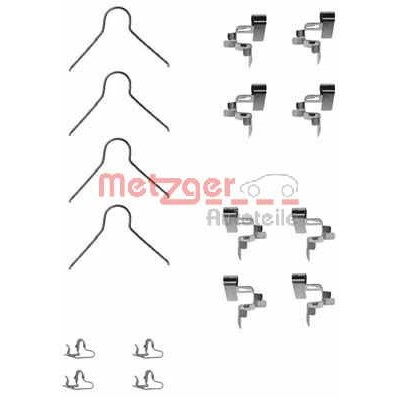 Слика на Ремонтен комплет, дискови плочки METZGER 109-1030