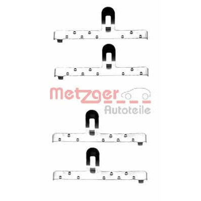 Слика на ремонтен комплет, дискови плочки METZGER 109-1048 за Seat Toledo (1L) 1.9 TD - 75 коњи дизел