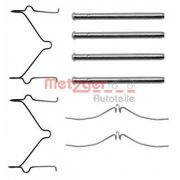 Слика 1 на ремонтен комплет, дискови плочки METZGER 109-1124