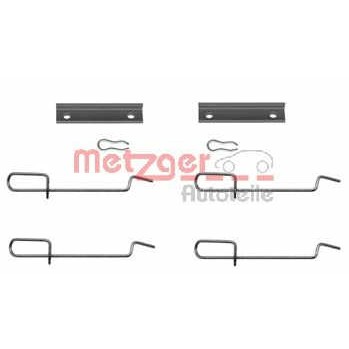 Слика на ремонтен комплет, дискови плочки METZGER 109-1125 за Citroen Xsara Break N2 1.8 i Aut. - 101 коњи бензин