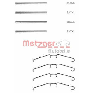 Слика на Ремонтен комплет, дискови плочки METZGER 109-1155