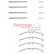 Слика 1 на ремонтен комплет, дискови плочки METZGER 109-1155