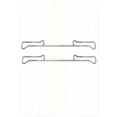 Слика на ремонтен комплет, дискови плочки TRISCAN 8105 101642 за Renault Laguna 2 Grandtour (KG0-1) 2.0 16V - 170 коњи бензин